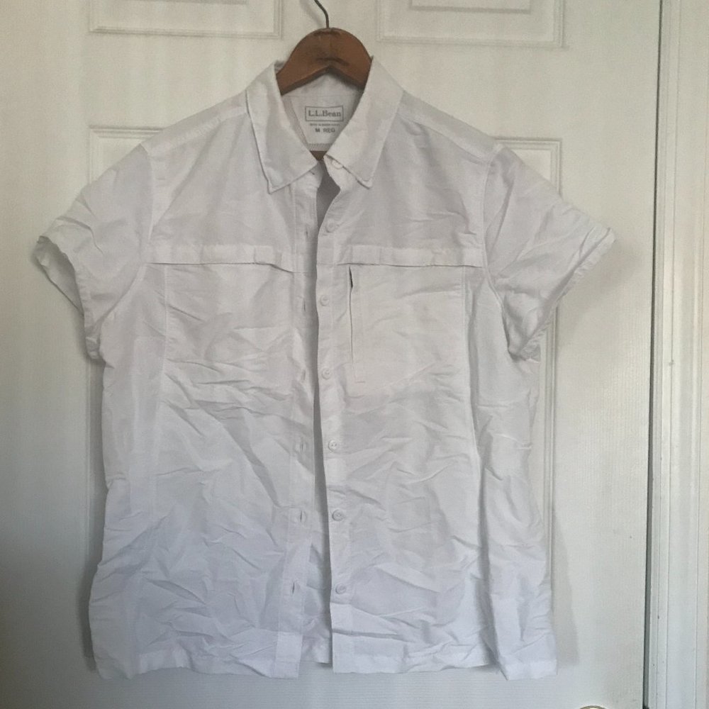 LL Bean Button-Down T Shirt